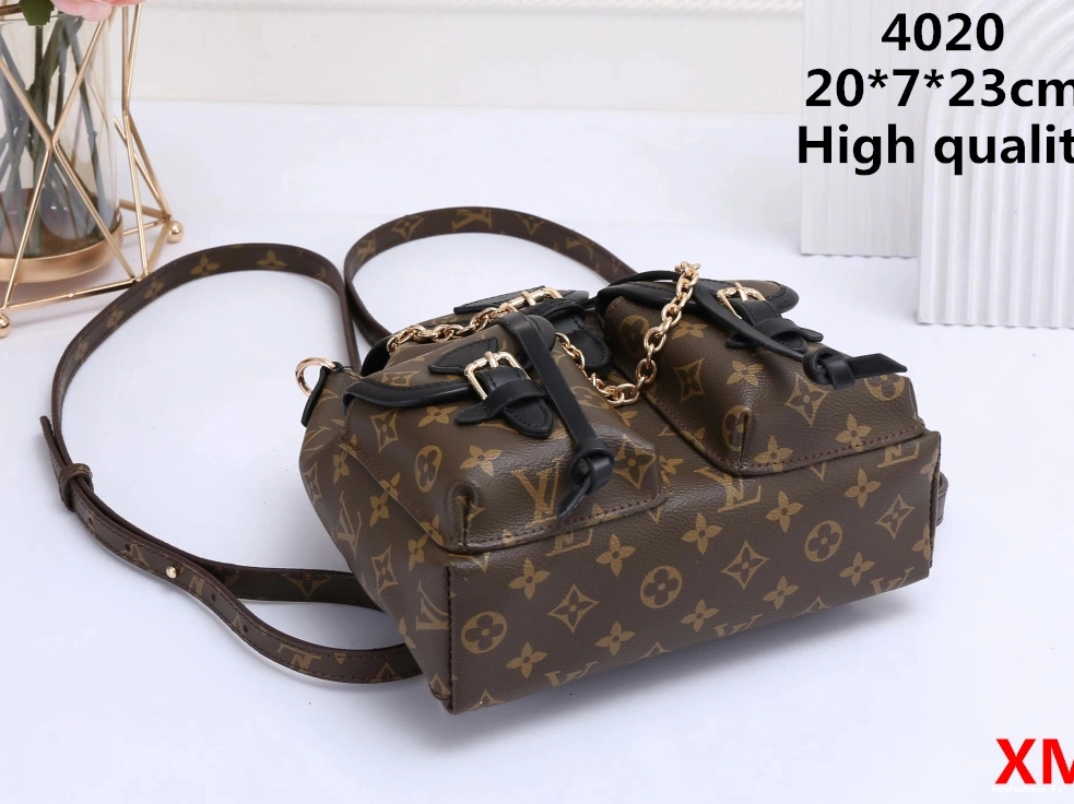 For Louis Vuitton Women 3557 Backpacks StreetReady 0507